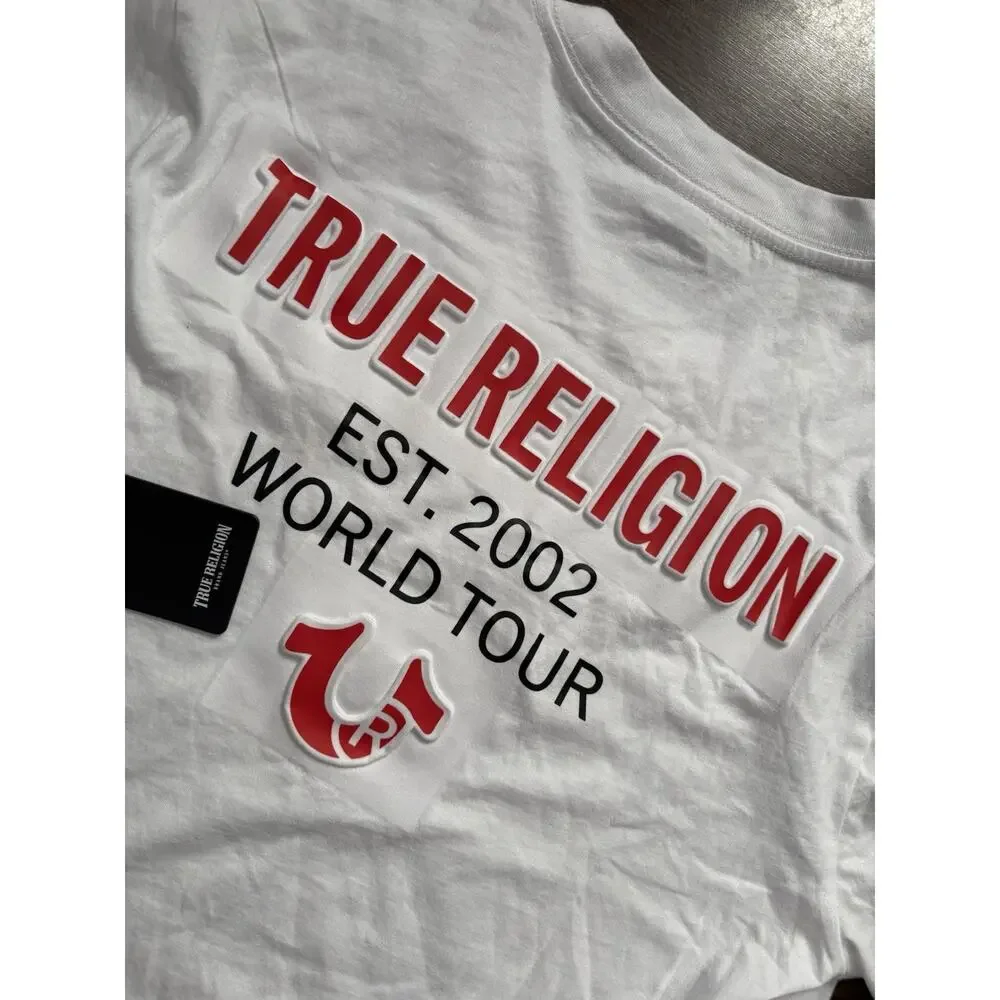 Rare Find True religion t shirt World Tour Men’s Sz Large